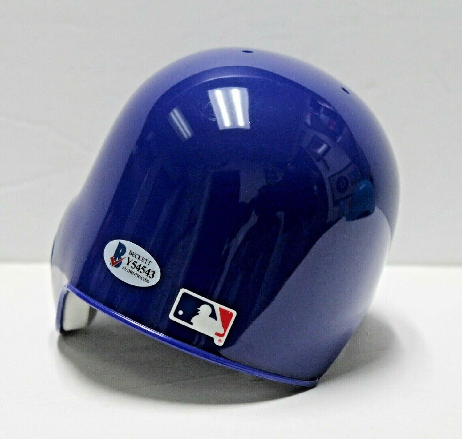 Phil Cavaretta Signed Autographed Mini Batting Helmet Cubs Beckett BAS Y54543 - Autographed MLB Helmets
