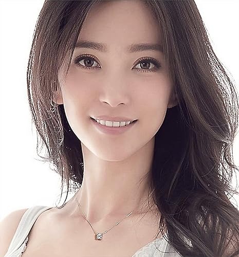 Miniatura 7 de Collar con colgante clásico simple de plata de ley S925 Delicado collar de gargantilla de circonita cúbica de plata Collar con colgante de plata