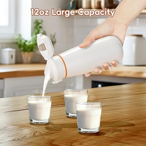 Miniatura 6 de Calentador de botellas portátil para viajes, calentador de leche de 17 onzas, carga súper rápida, para vehículo, automóvil, viaje en avión con juego