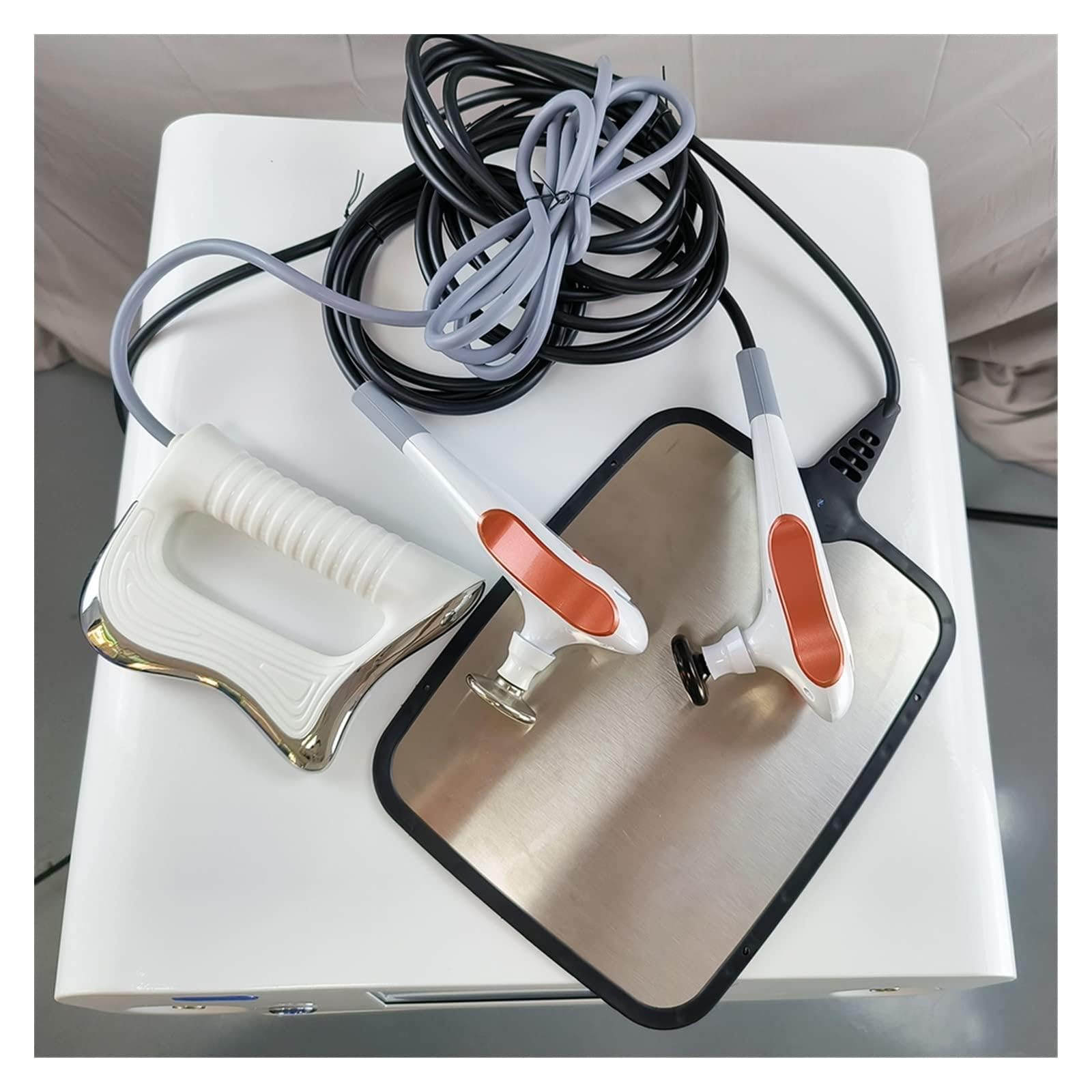448KHZ Tecar Therapy Machine RES CET Monopole RF Energy Transfer Diatherapy Device do łagodzenia bólu mięśni, cellulitu, redukcji głębokiego