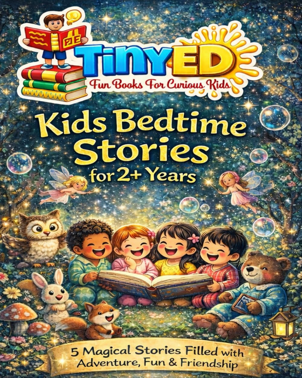 TinyED Kids Bedtime stories book