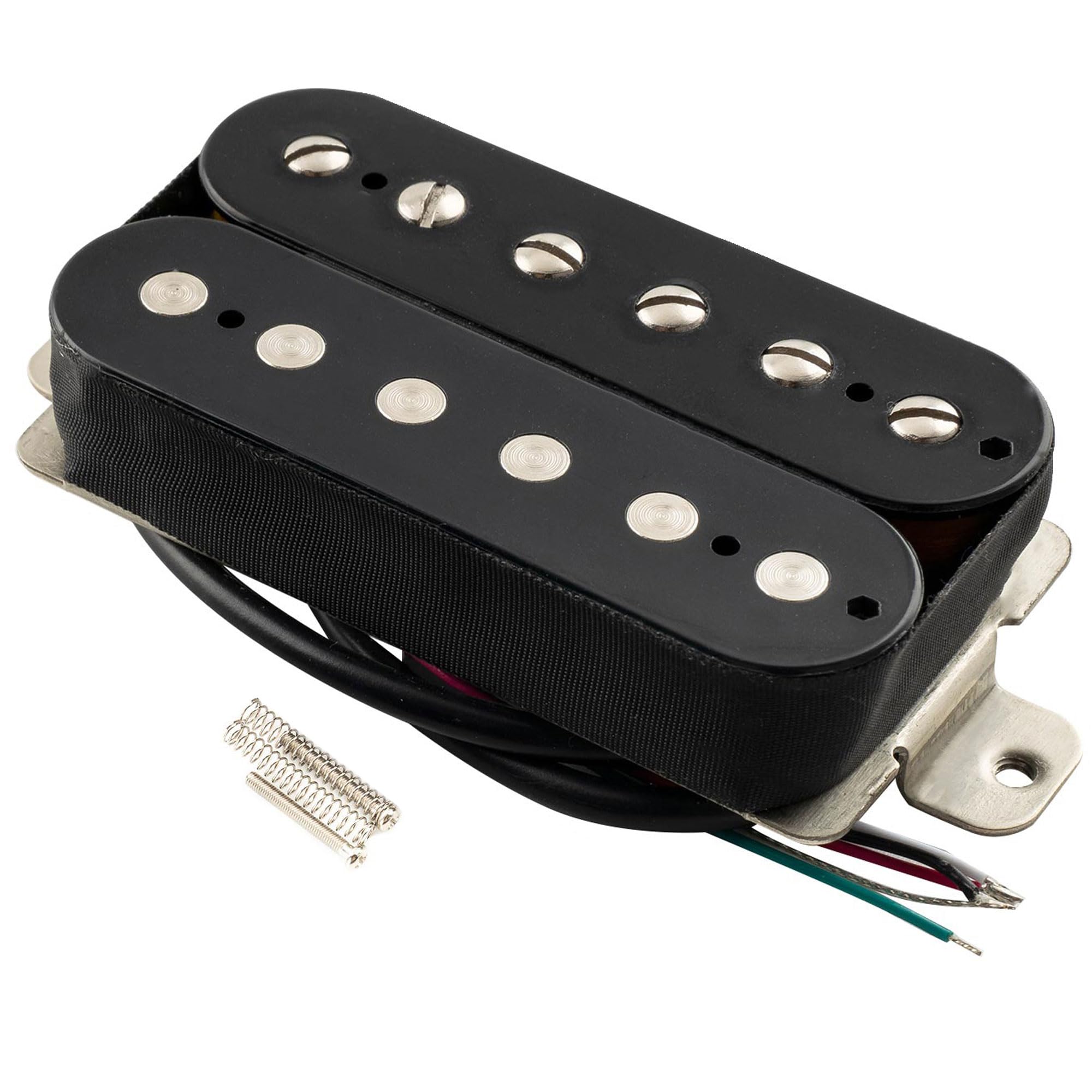 Musiclily Pro LP-OBLA Alnico 5 Humbucker Manico Pickup per Chitarra Elettrica, Nero