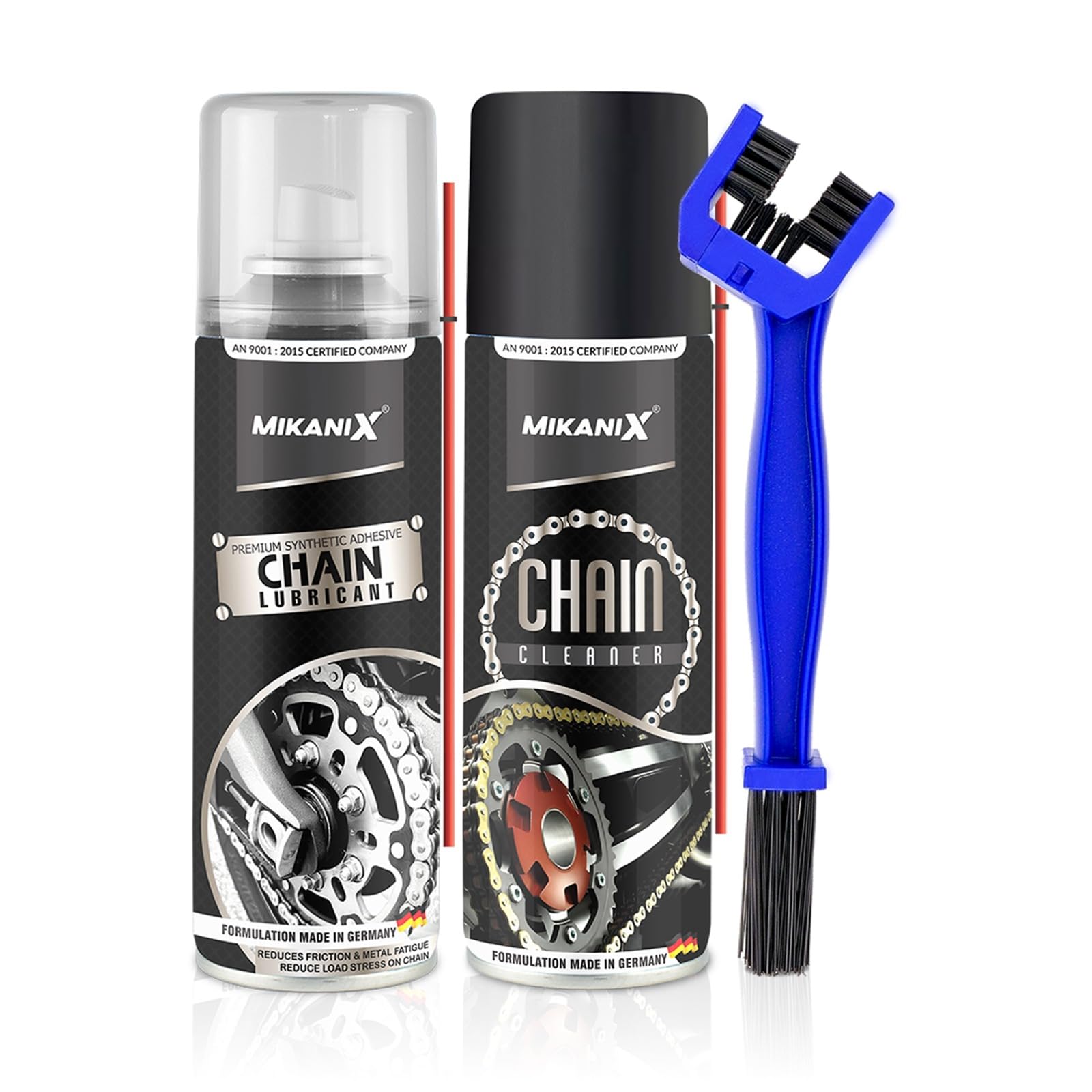 Bike Chain Lubricant & Chain Cleaner Spray With Cleaning Brush For Motorcycle and Bicycle (1000 ml)