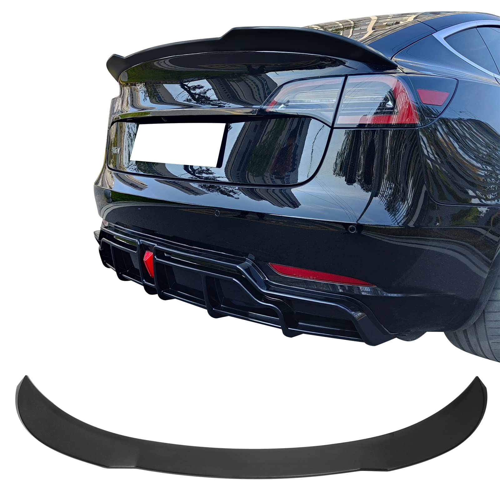 IKON MOTORSPORTS Tesla Model 3 Spoiler