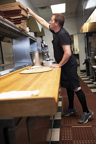 Miniatura 2 de Doctor's Choice Calcetines de compresión graduados para hombre, 8-15 mmHg, sobre la pantorrilla, paquetes individuales y 2 pares, grande talla de