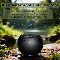 Vista 5 de Altavoz Bluetooth portátil mini, pequeño altavoz inalámbrico Bluetooth 5.3 con sonido estéreo, graves profundos, emparejamiento TWS, impermeable