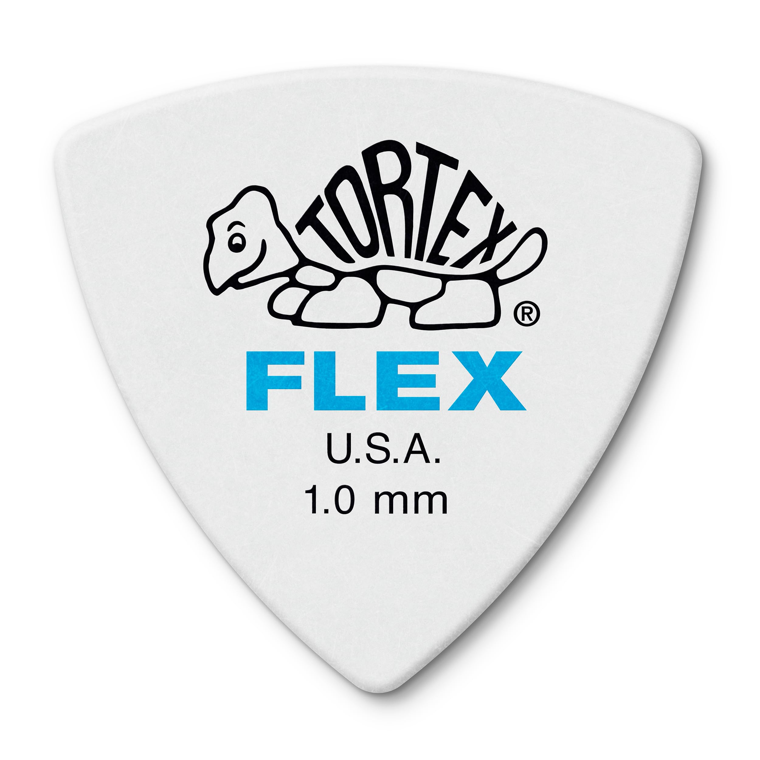 Jim Dunlop Tortex® Flex™ Triangle Pick 1.0MM - 6 Pack