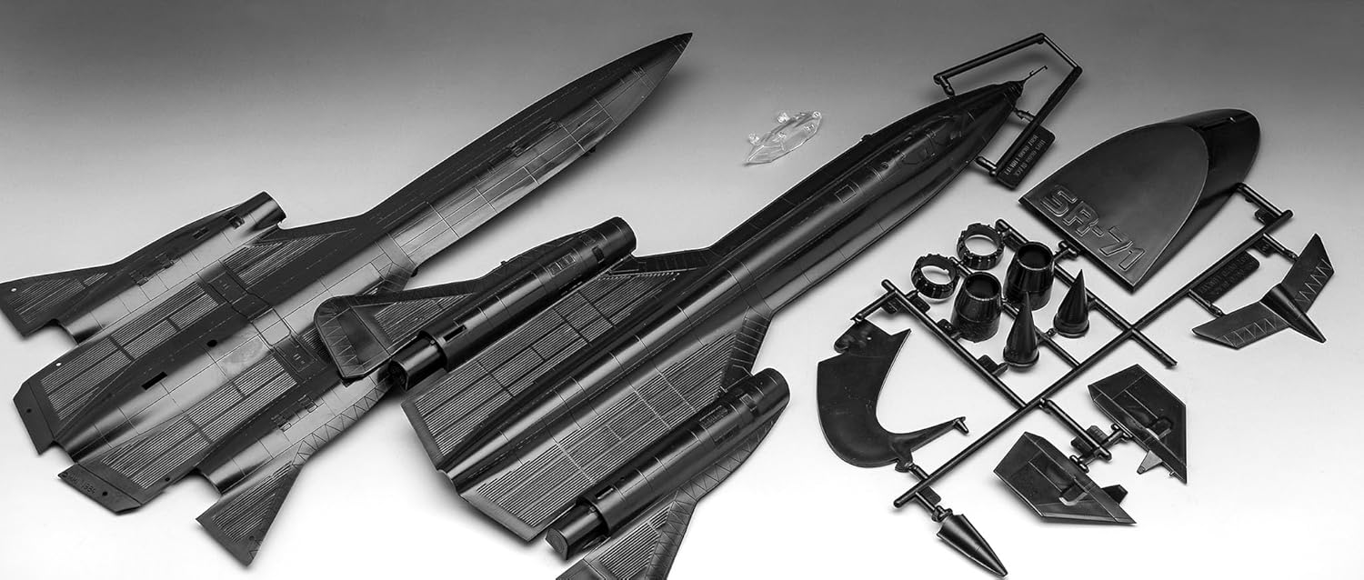 Revell Easy-Click 03652 Lockheed SR-71 1:110 Scale Unbuilt/Pre-Coloured/Click-Together (Non-Glue) Plastic Model Kit