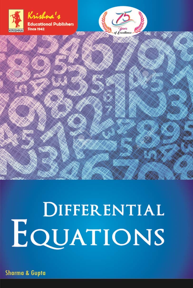 Krishna's Differential Equations Fifty Third Edition 788 Pages eBook Sharma, Dr. J N