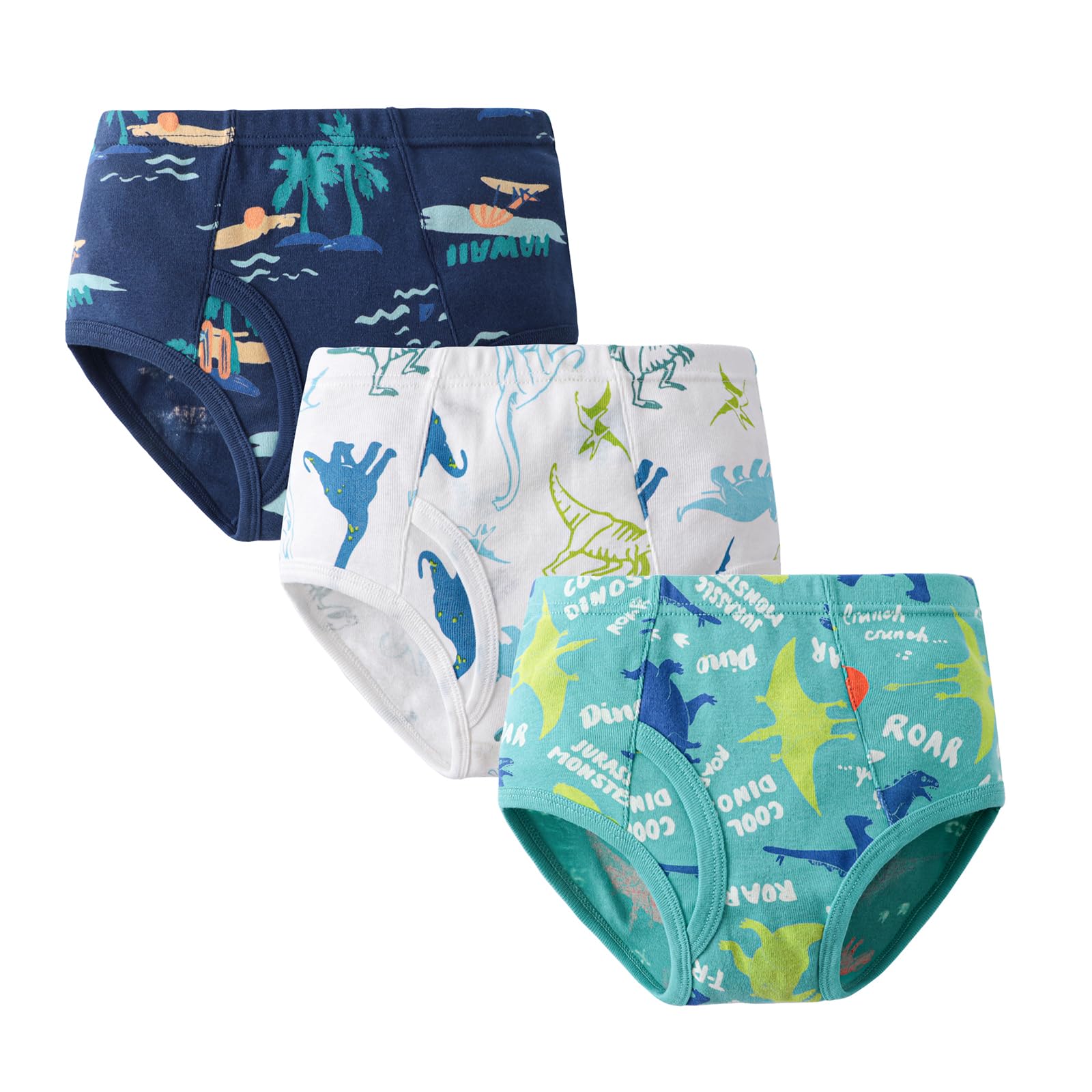 Slips sous-Vêtements Pur Coton Garçons Lot de 12 Slip Enfant