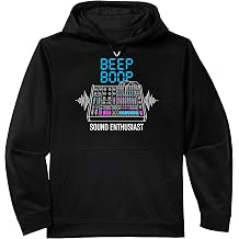 Beep Boop Sound Enthusiast Audio Engineer Performance Hoodie