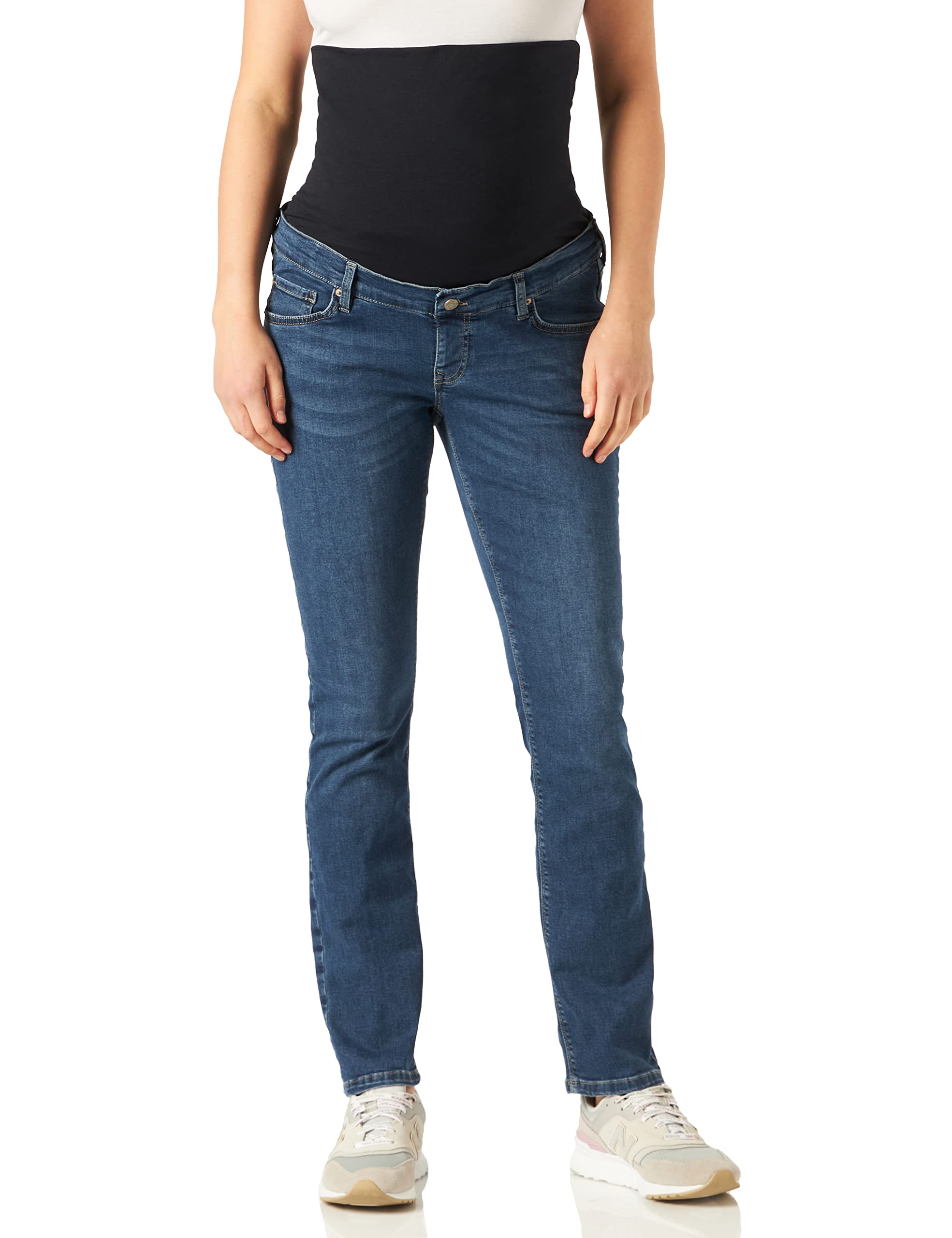 NoppiesWomen's Jeans Over The Belly Slim Mila Authentic Blue