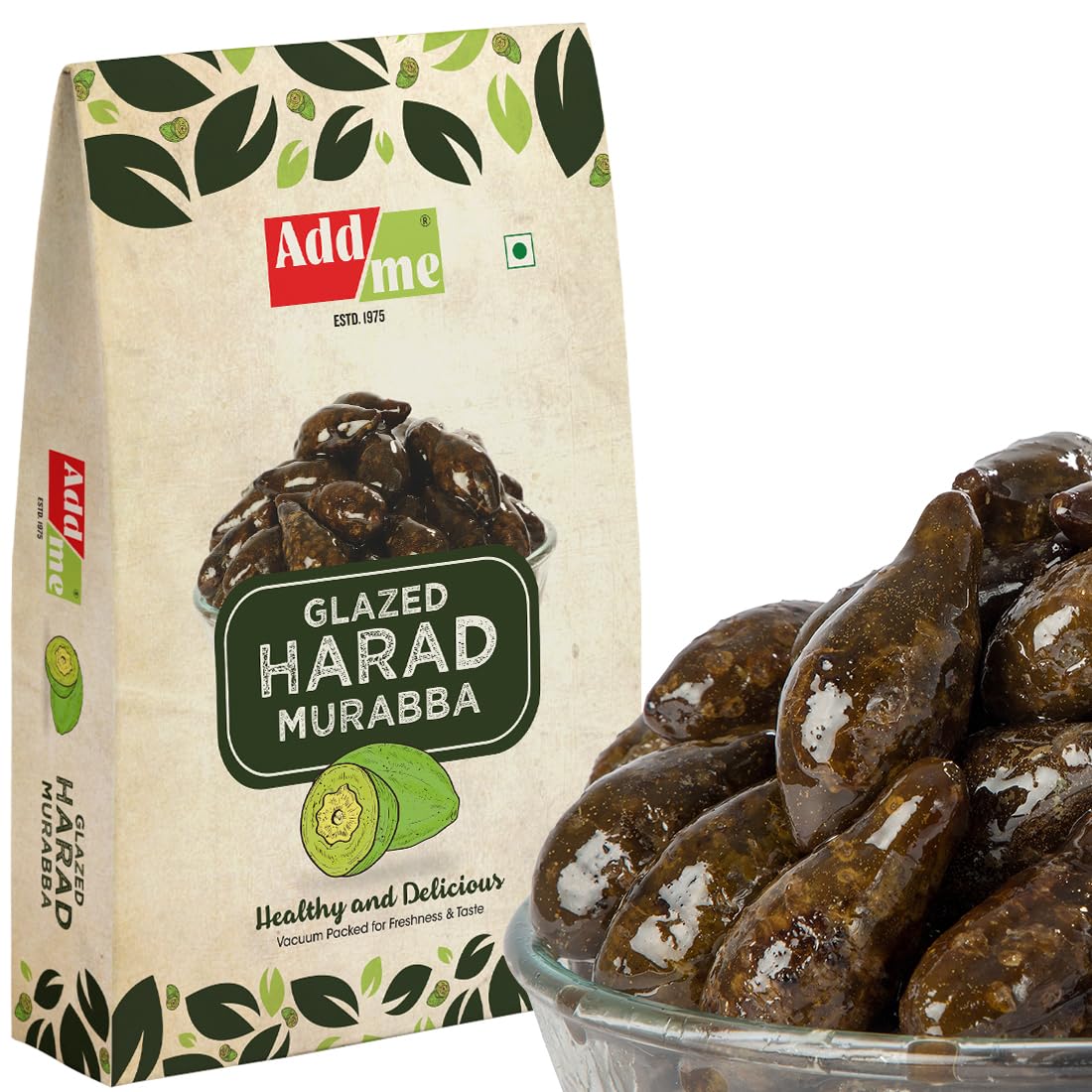 Add me Dry Whole Harad Murabba 1kg Vacuum Pack Without Syrup Harar Murabba - 1 Kg