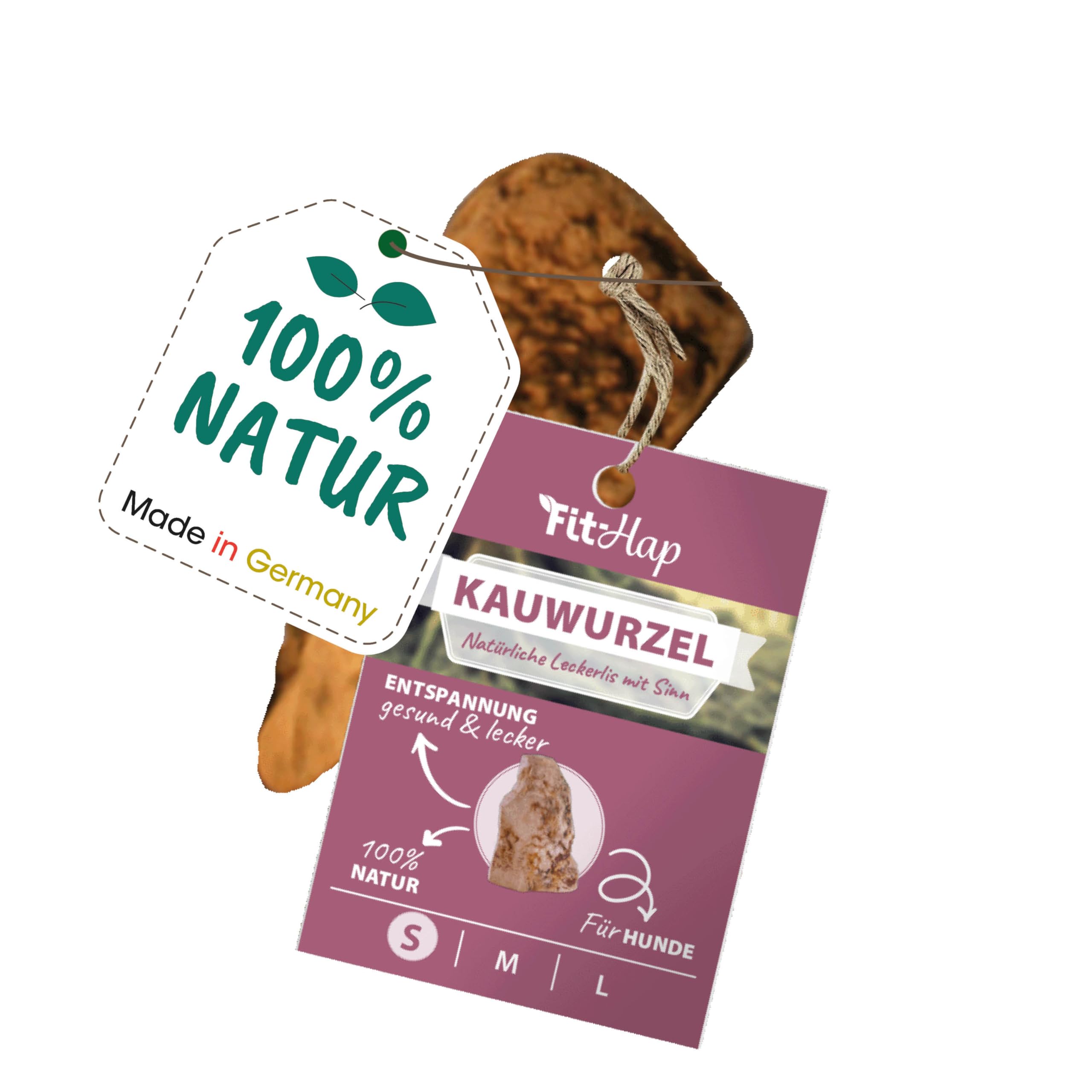 cdVet Naturprodukte Kauwurzel S – zabawka dla psa – relaks + antystresowy – pielęgnacja zębów – zdrowe dziąsła + zęby – zabawa – beztłuszczowa + antyalergiczna – 100% naturalna