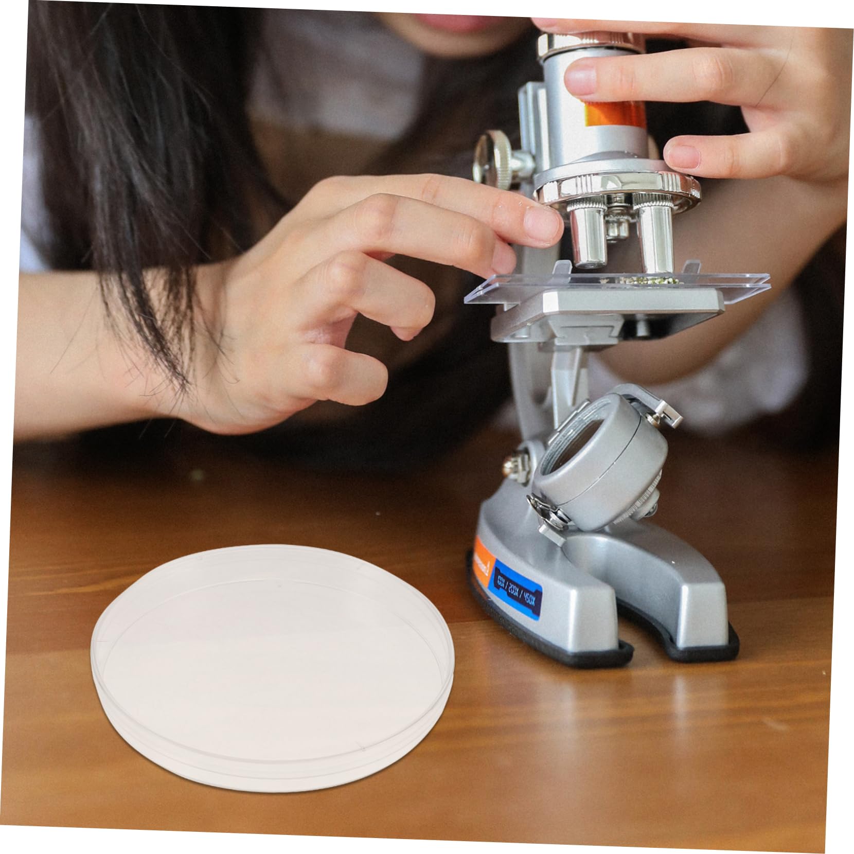 PRETYZOOM Small Petri Plates Set 10pc Lids Dropper Disposables for Agar Microbiology