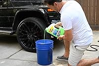 Vista 3 de Espuma para lavado de autos Rain-X 620191 - 100 onzas líquidas. Fórmula concentrada de alta espuma para una mayor acción de limpieza, que levanta