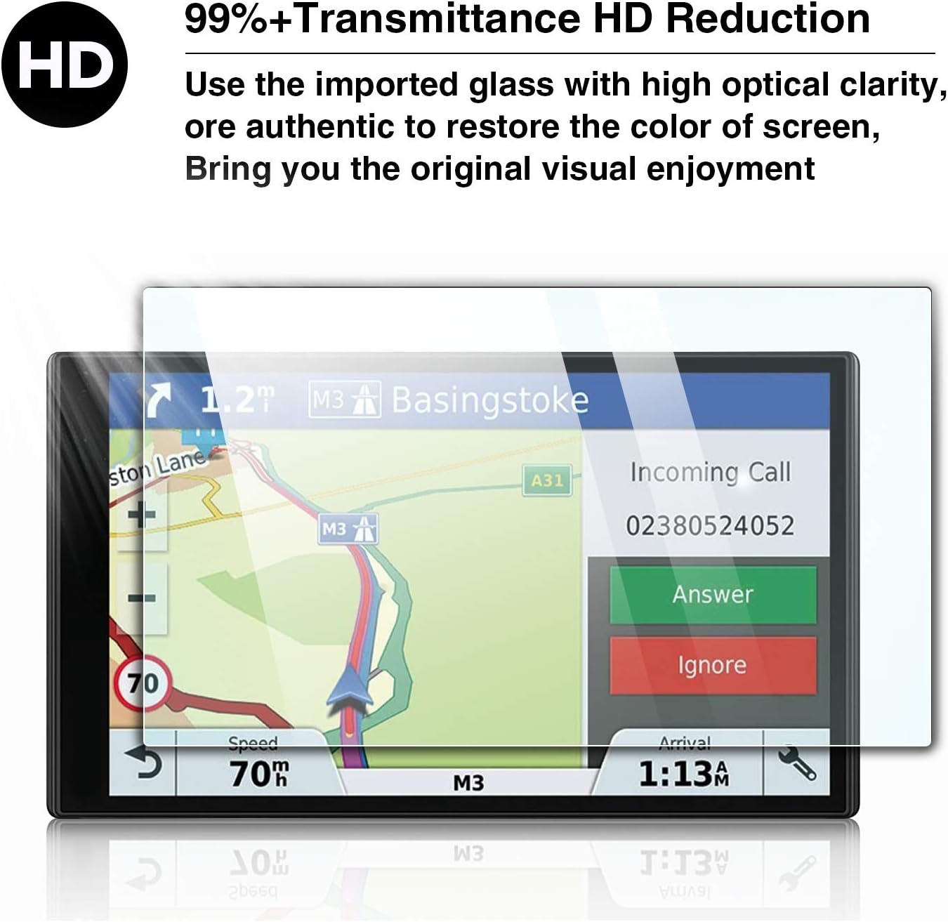 yee pin drivesmart 65 screen protector traffic gps navigator 6 95 display glass screen protector for drivesmart 65 6 95 inch touch screen protector