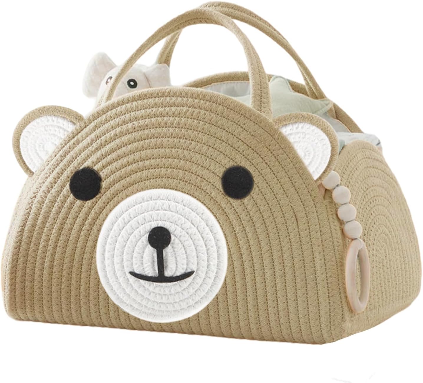 Baby Diaper Caddy Organizer, Baby Gift Basket, Large Storage Basket