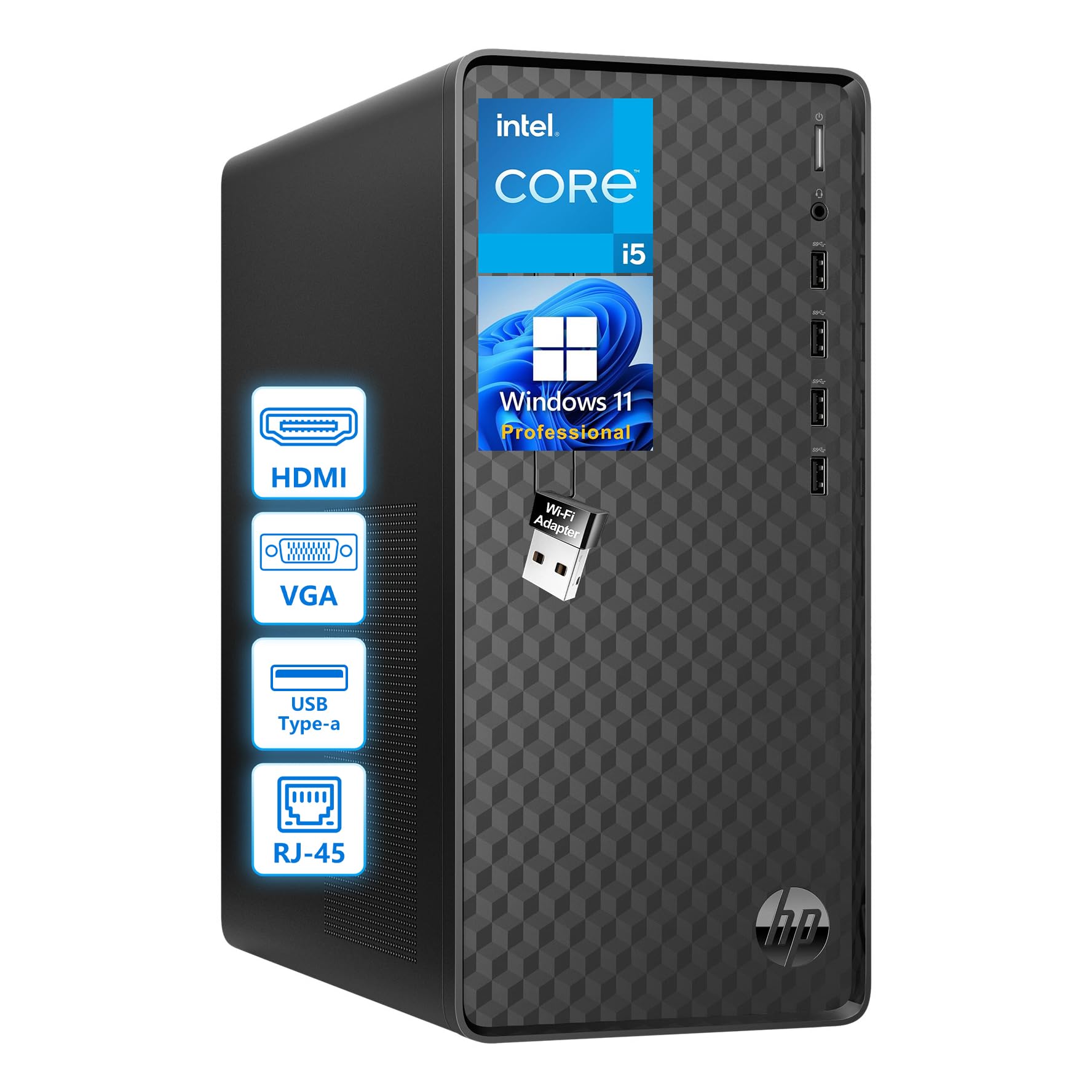 Amazon.com: HP Pavilion Desktop Tower, Intel Core i5 Processor
