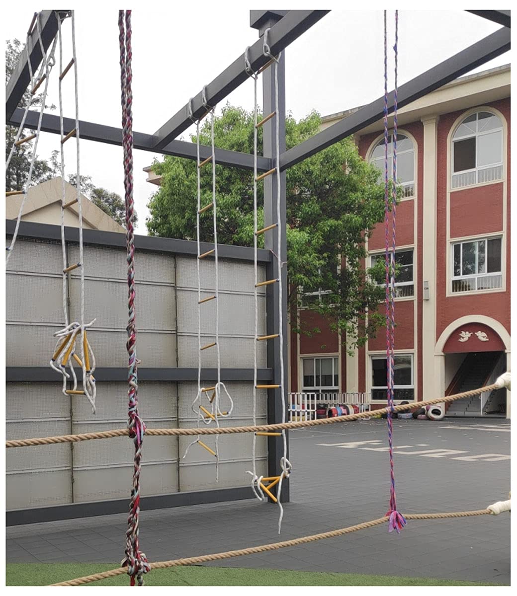 Rope ladders, Escape Emergency Ladders for Kids and Adults with Hoofor Fast to Deploy in Fire/8M(10M)