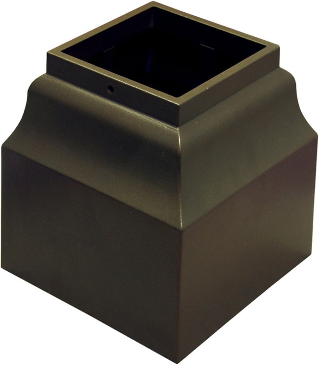 Cascade Decorative Mailbox Post Cuff Finish: Black
