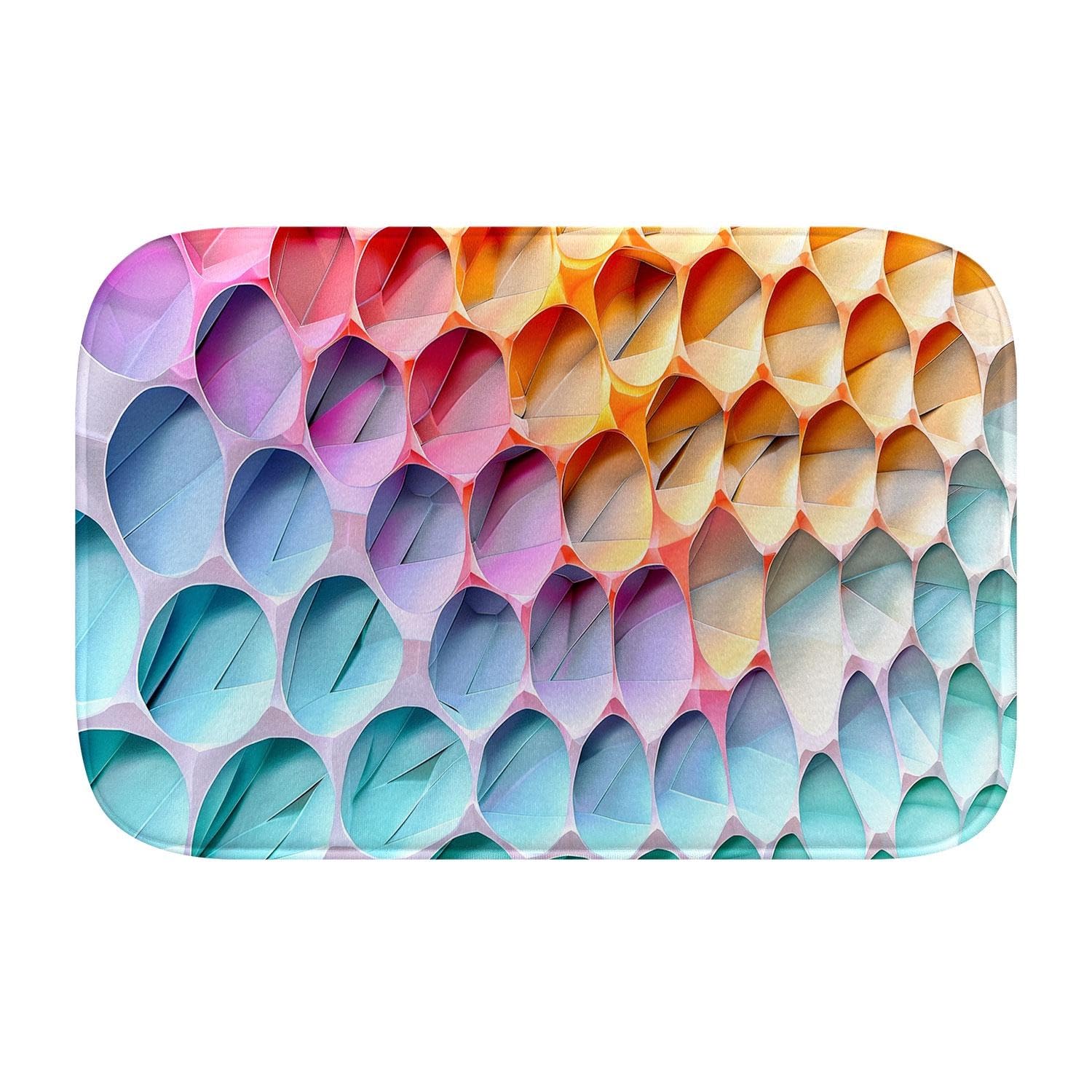 Tapis de bain anti-glisse et absorbant pour sécuriser le carrelage de la douche
