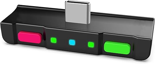 HomeSpot Adaptador de audio Bluetooth con USB-C, micrófono integrado, para Nintendo Switch, PS4, PS5, PC, soporta micrófono de auriculares, aptX de