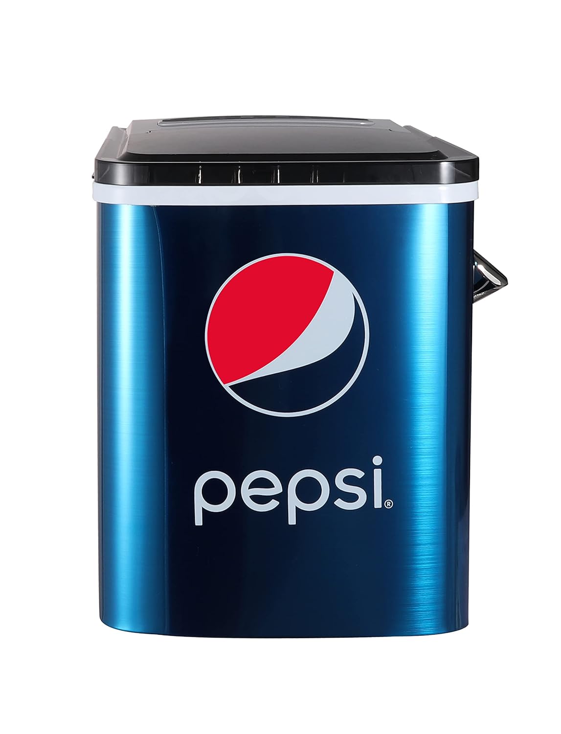 Curtis Pepsi 26 Lbs Stainless Steel Ice Maker Built in Bottle Opener Blue ICE147PEP