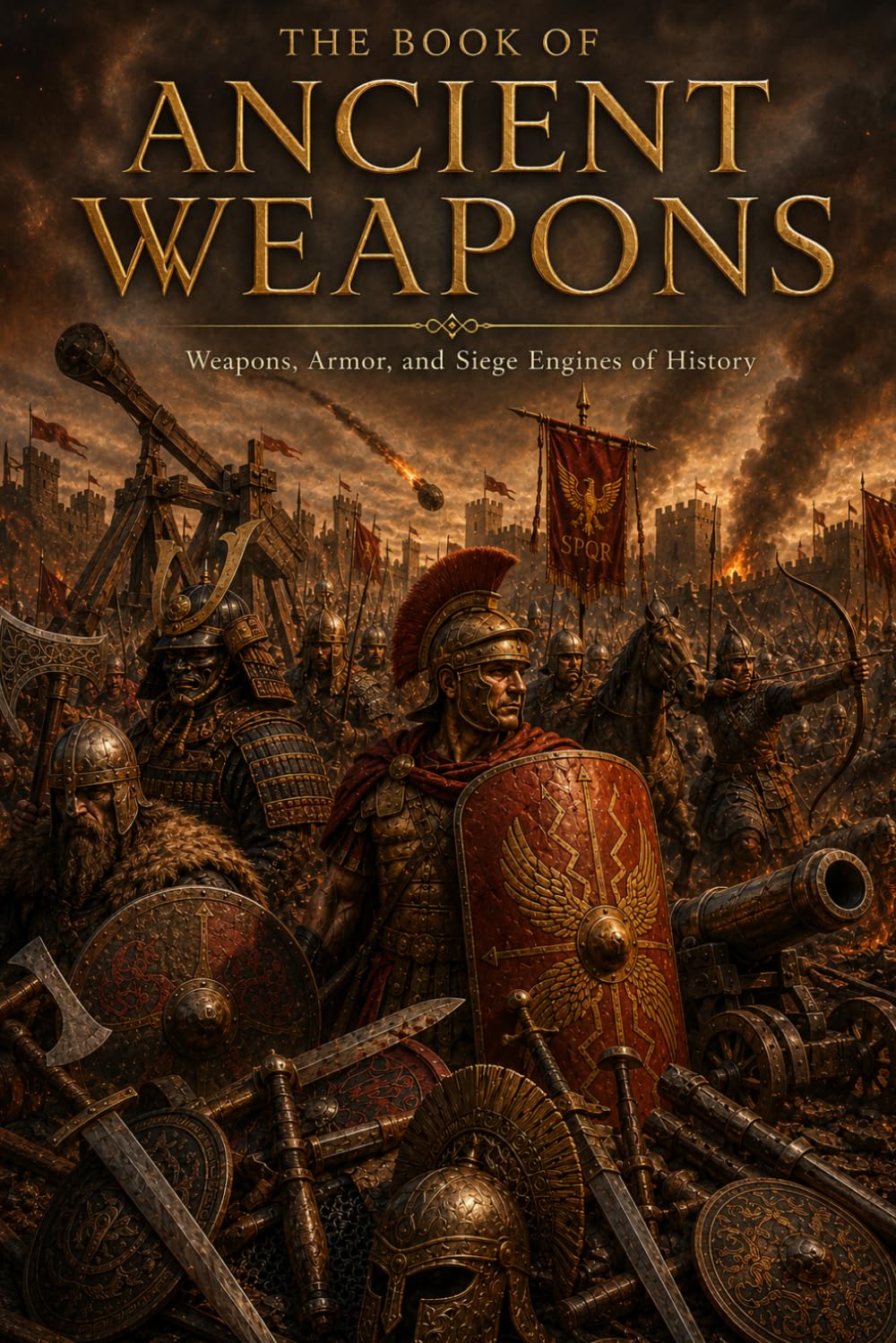 The Book of Ancient Weapons: Ancient Weapons, Medieval Warfare, Legendary Swords, Spears, Bows, Siege Machines, Historical Combat, and Warrior Traditions (The Encyclopedia of Wonders)