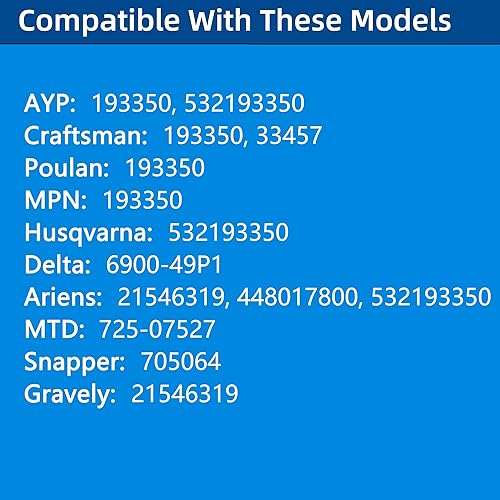 Miniatura 2 de Interruptor de encendido para tractor, interruptor de llave 4 posiciones para Husqvarna, AYP, Craftsman, MPN, Delta, Poulan, Ariens, MTD, Snapper,