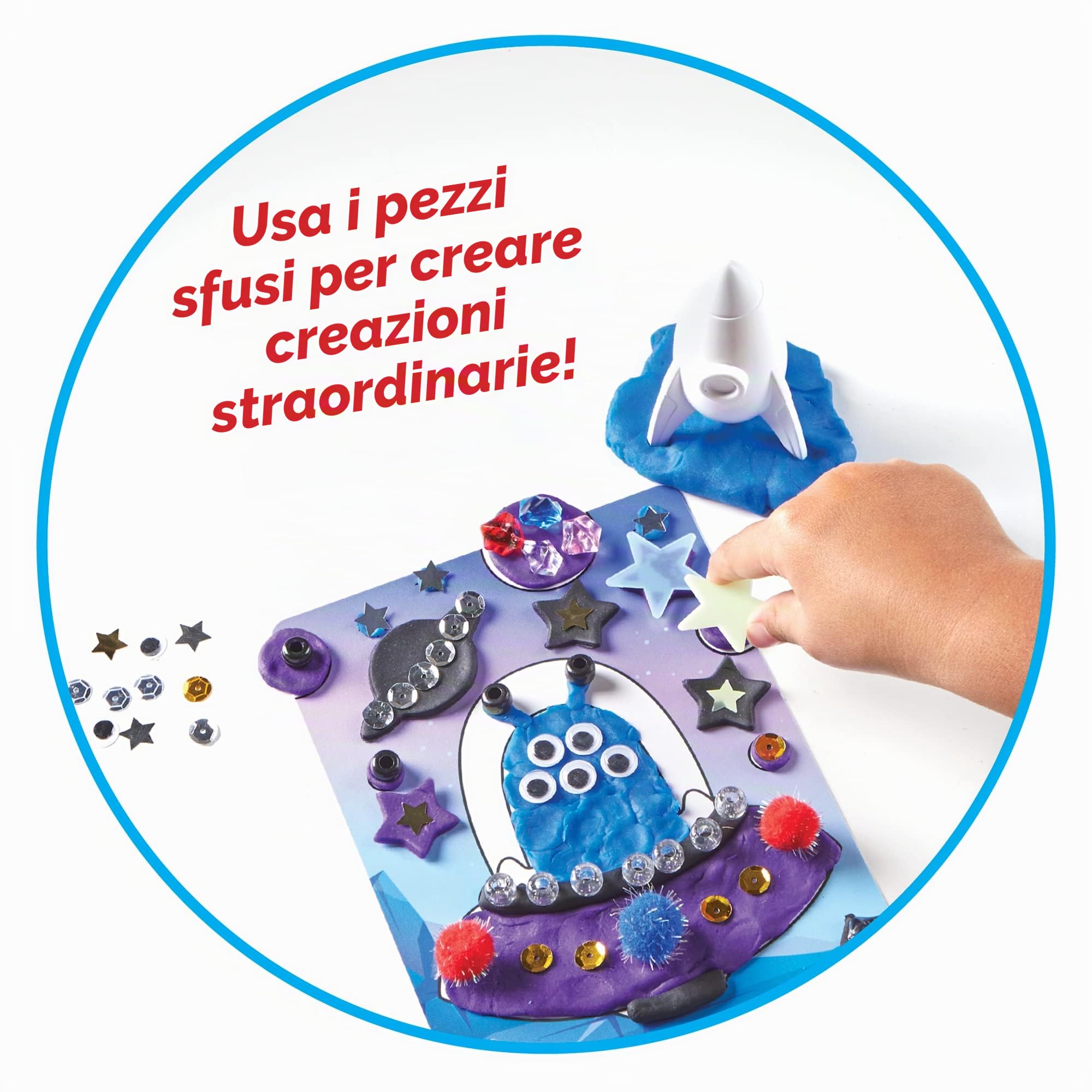 Learning Resources Kit di attività sensoriali Meraviglie dello Spazio, Componenti da Gioco sfusi, Giocattoli sensoriali per Il Gioco sensoriale, Giocattoli per la motricità fine, Montessori, 3+