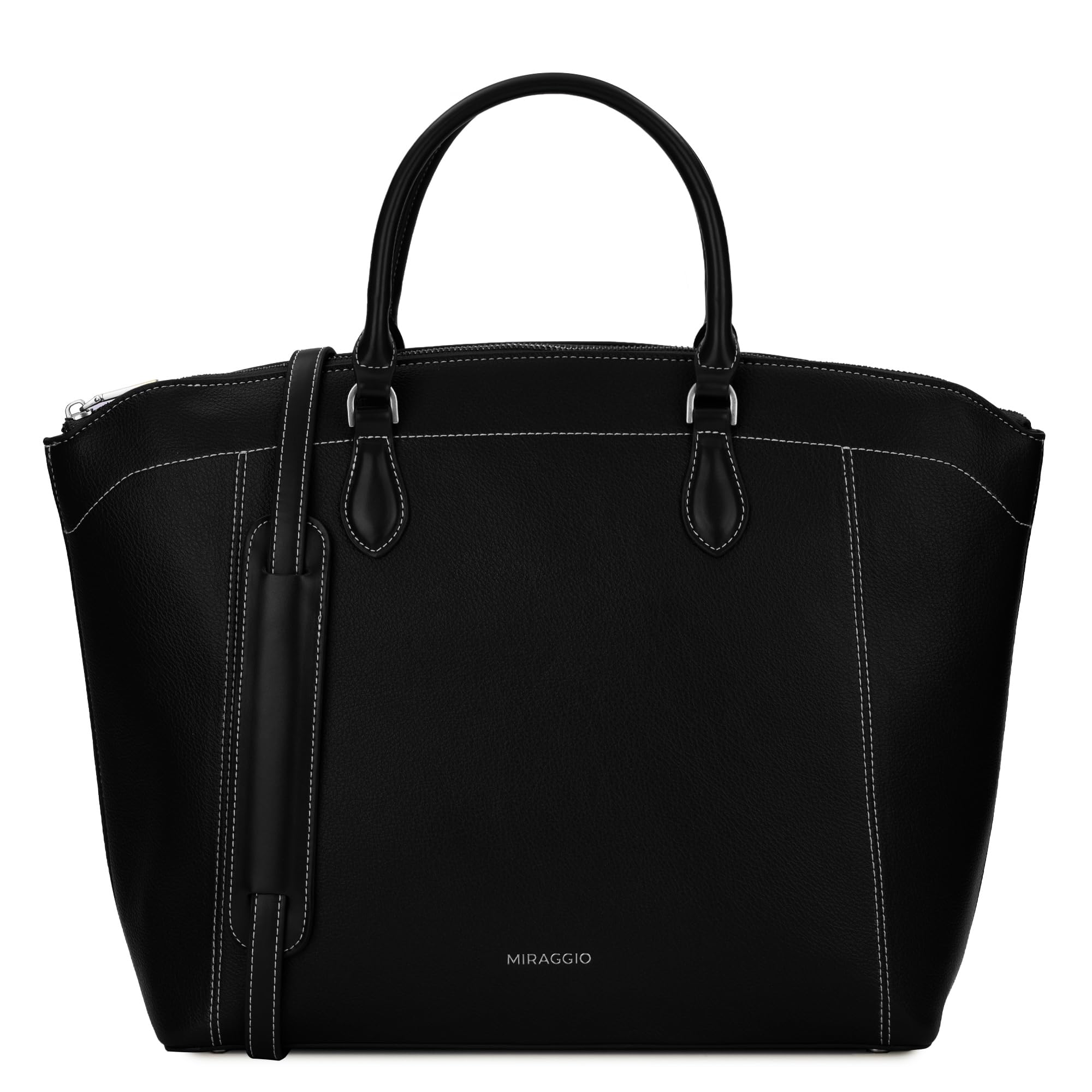 miraggio Josette Top Handle Satchel Bag | Women Satchel Bag With Detachable & Adjustable Shoulder Sling Strap | Top Handle Bag For Women-picture-28