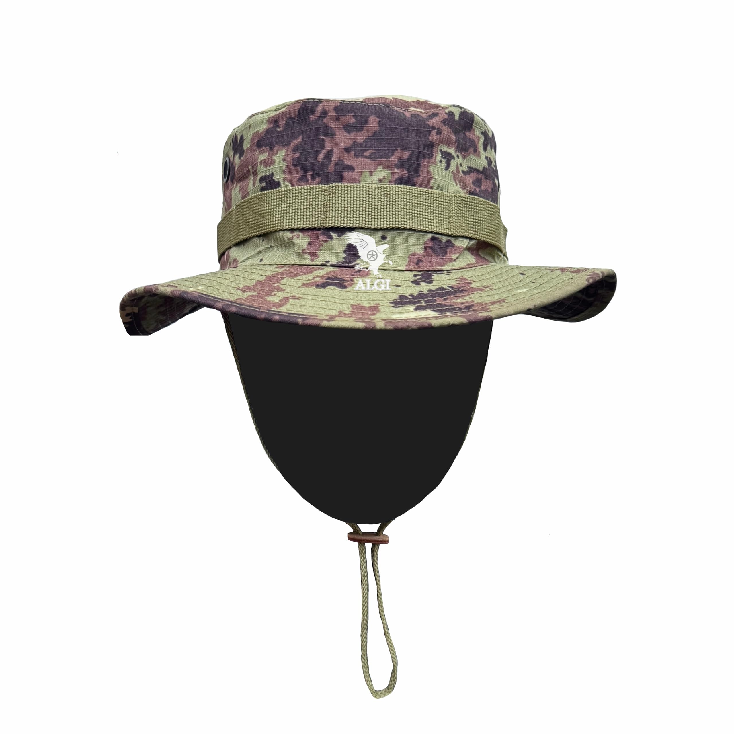 ALGI Cappello Jungle Mimetica Vegetato Mimetica