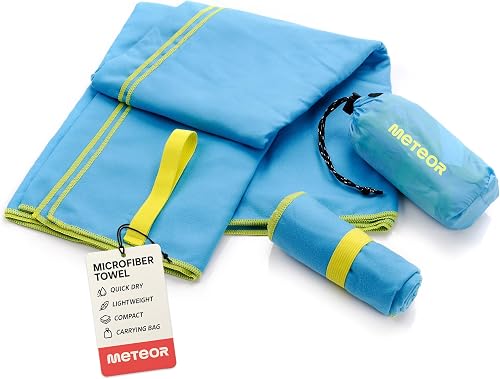 Meteor - Toalla de Microfibra para niños y Mujeres y Hombres