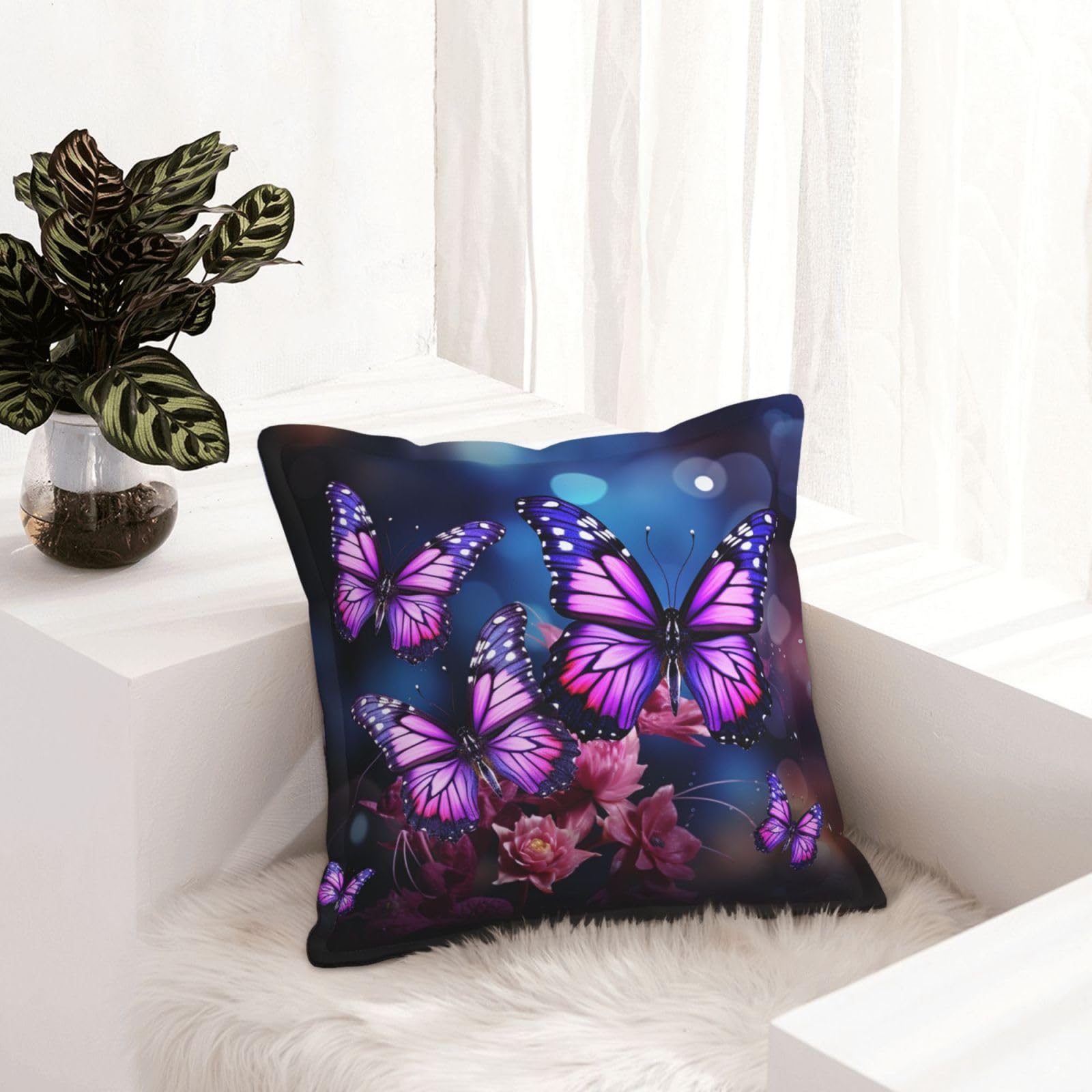 Housses de coussin en similicuir moderne de haute qualité