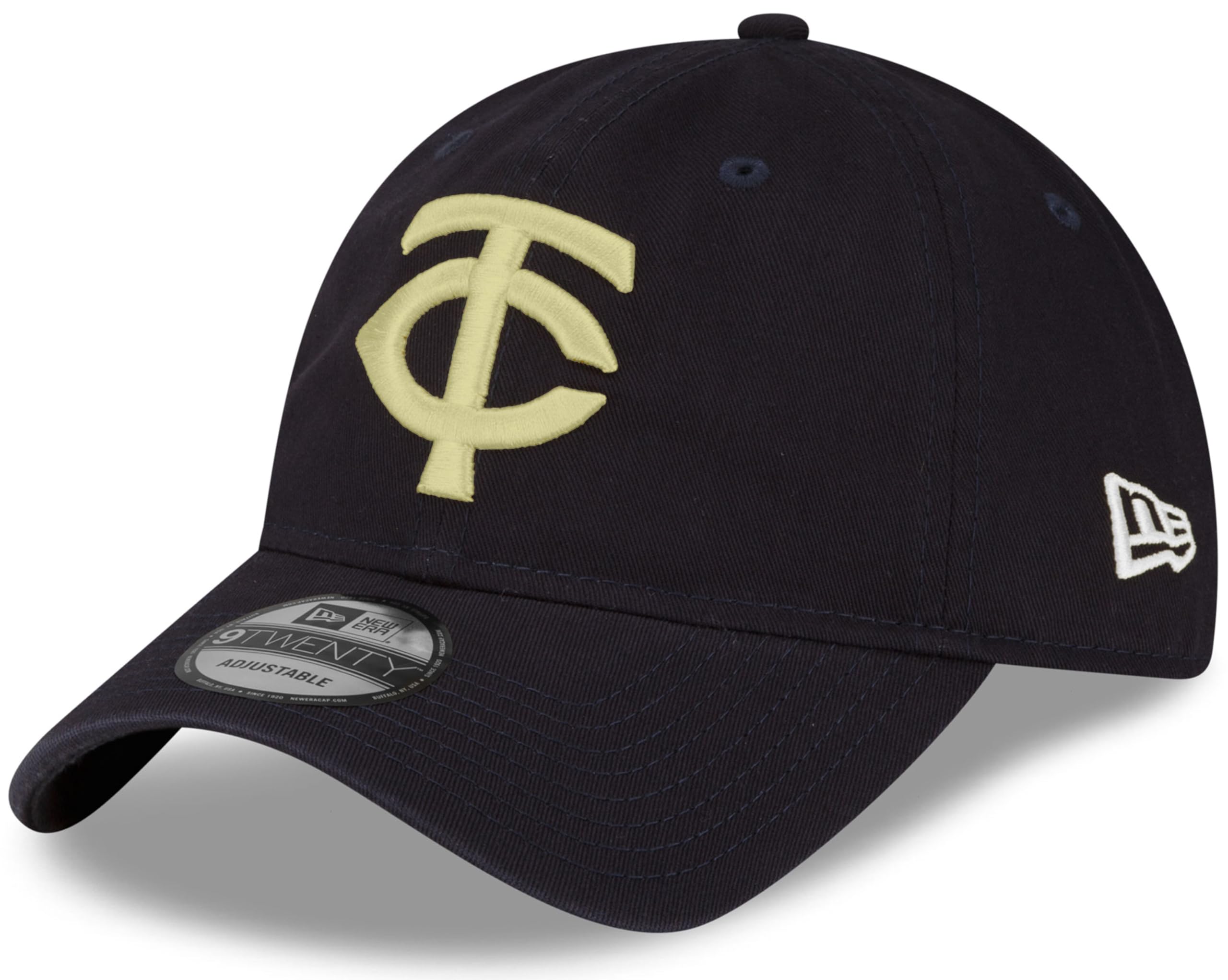 New Era Unisex-Adult MLB Core Classic 9TWENTY Team Alternate 2 Adjustable Hat Cap One Size Fits All - Minnesota Twins Navy