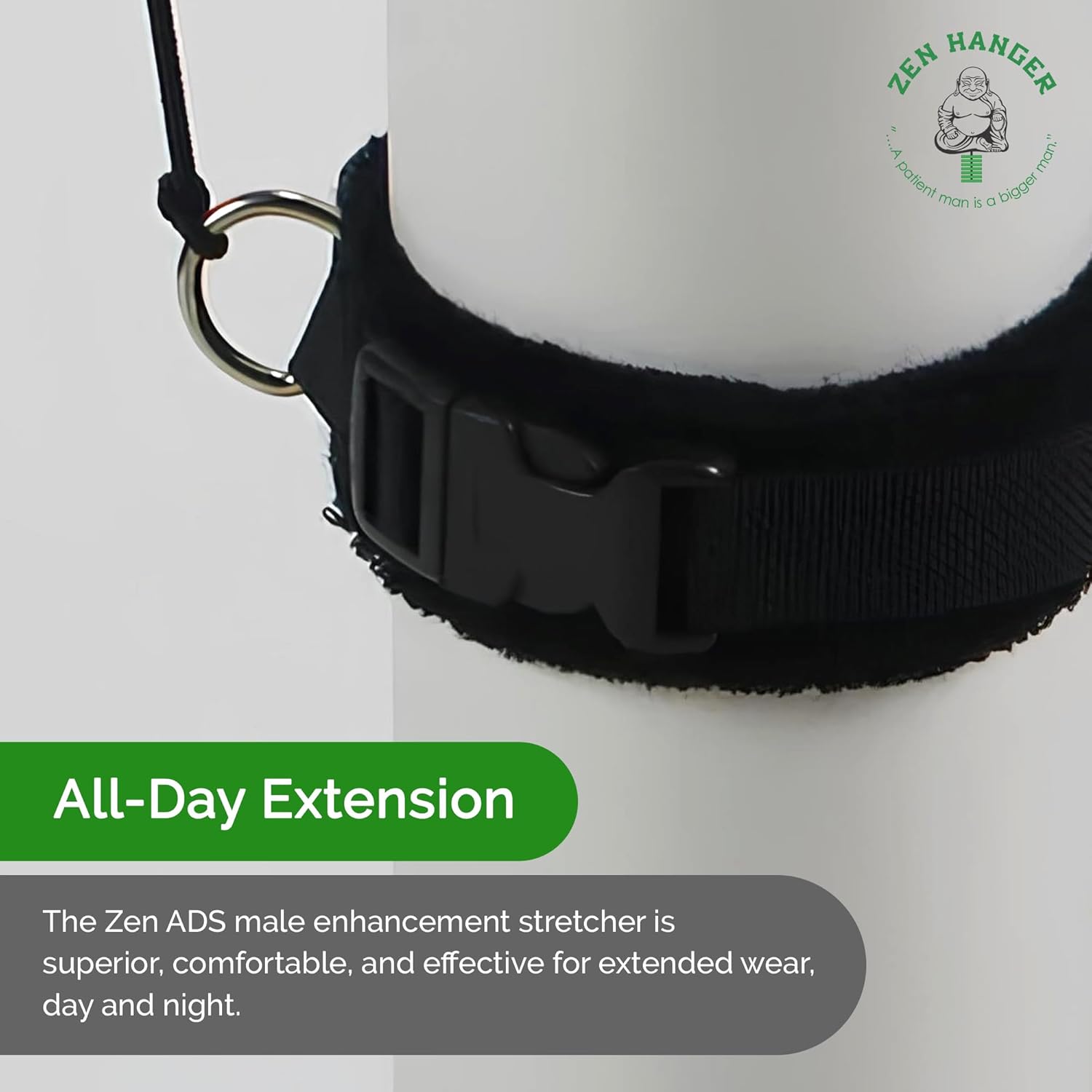 Zen Hanger All-Day Penis Stretcher (ADS) - Adjustable Penis Extender Device Kit for Enlargement