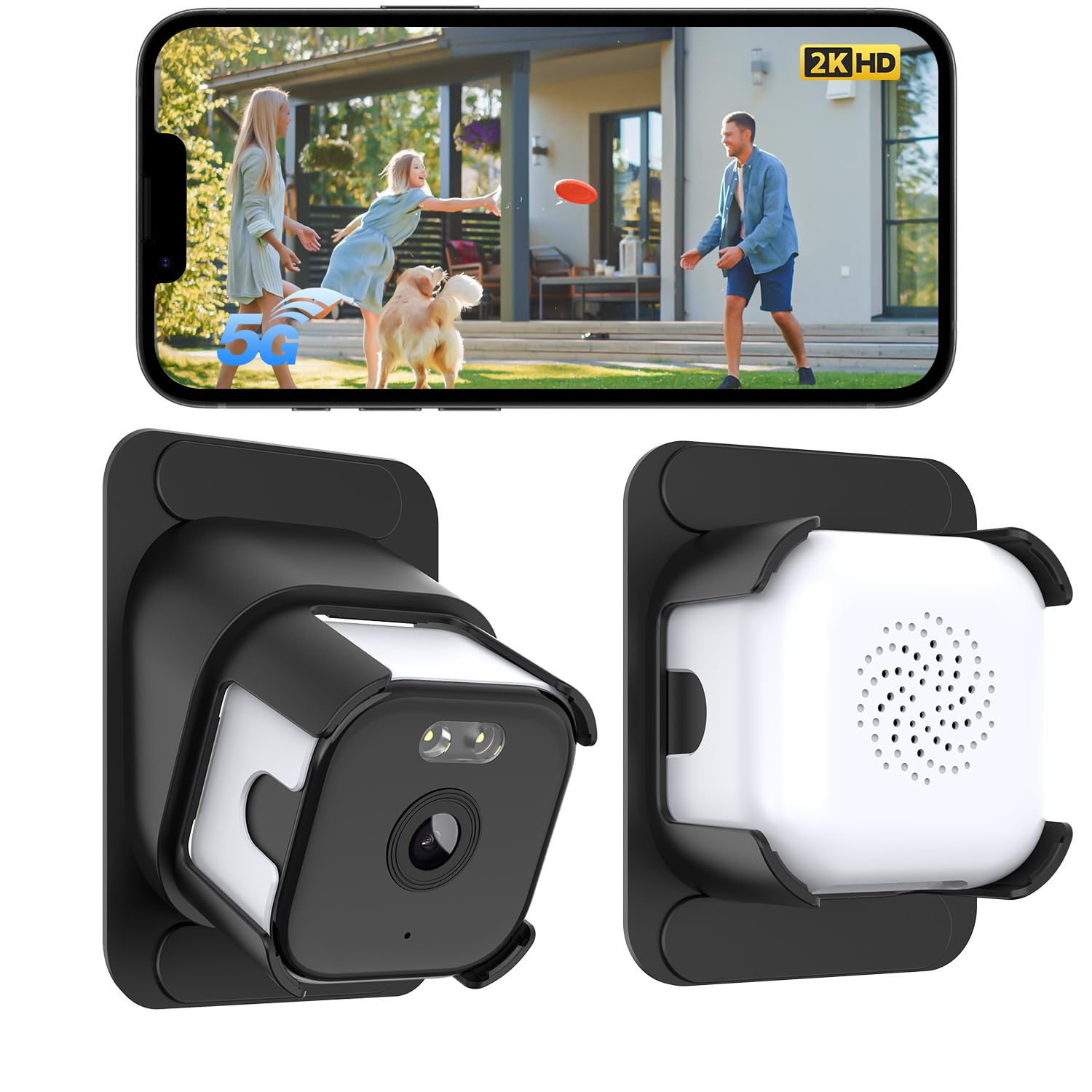 Apexxus Window Camera 3MP 2K - Indoor Security Camera for Looking Outside, 2.4GHz & 5GHz WiFi Window Security Camera,ChroMax AI Color Night Vision,24/7 Recording,Motion Detection(1 pack)