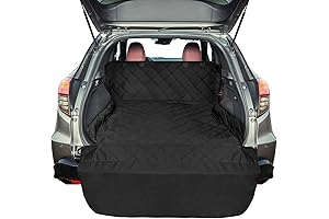F-color Dog Car Seat Cover for SUVs with Bumper Flap