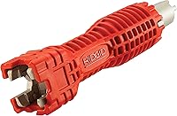 RIDGID 57003 EZ Change Plumbing Wrench - Faucet Installation Tool for Nuts 5/8-1in, Strainers, Valves