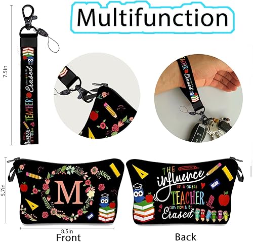 Miniatura 6 de GIANCOMICS Juego de regalos para el día de la semana de agradecimiento al profesor, regalos personalizados para profesores para mujeres, bolsa de