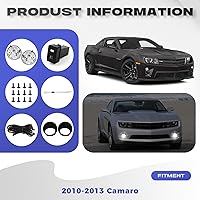 Vista 6 de RP Remarkable Power, Luz antiniebla para 2010 2011 2012 2013 10 11 12 13 Camaro parachoques delantero izquierdo y derecho