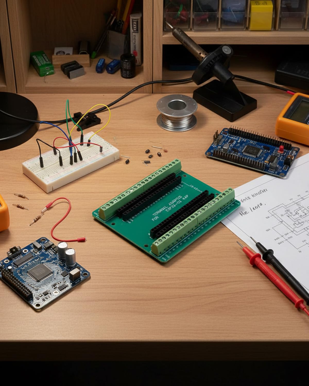 Scheda espansione GPIO ESP32-S3 (N8R2/N16R8 a 44 pin) - Scheda sviluppo ad alte prestazioni compatibile una varietà progetti IoT. Supporta programmazione Arduino/IDF ed è adatta smart home