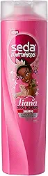 Seda Shampoo Infantil Tiana Juntinhos Crespos Encantados Frasco 300Ml