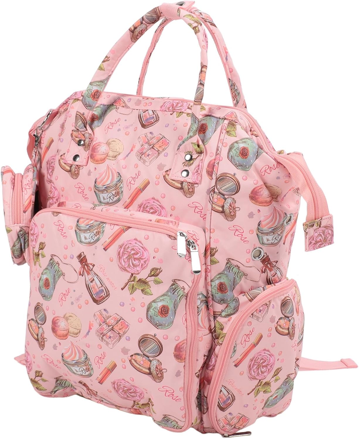 Focket Crochet Bag, Large Capacity Knitting Bag Organizer, Yarn Storage with USB Charging Port and 5.5CM Widen Shoulder Strap for Crochet Hooks Knitting Needles Skein Yarn