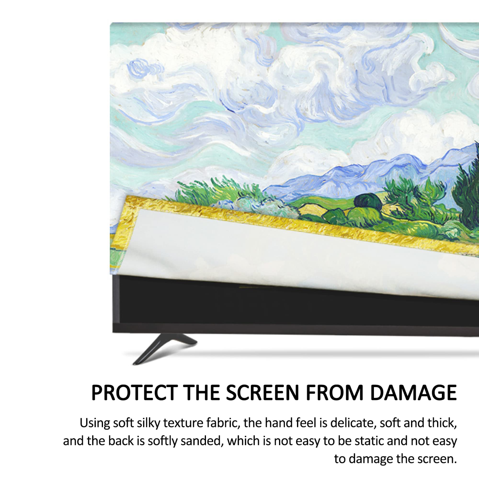 Cooalinar TV Dust Protection, Indoor TV, Screen