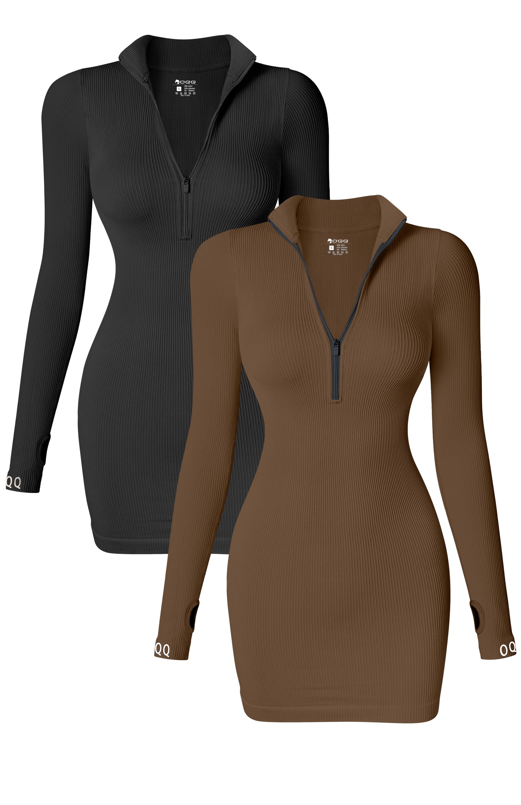 OQQ Women's Mini Dress 