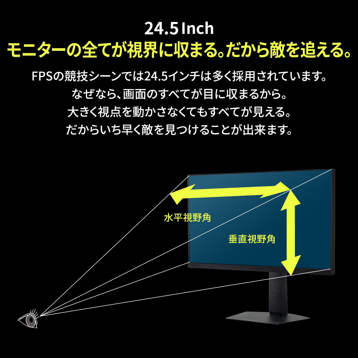 Amazon.co.jp: GRAPHT QD MiniLED Gaming Monitor 24.5 inch 360Hz 1ms