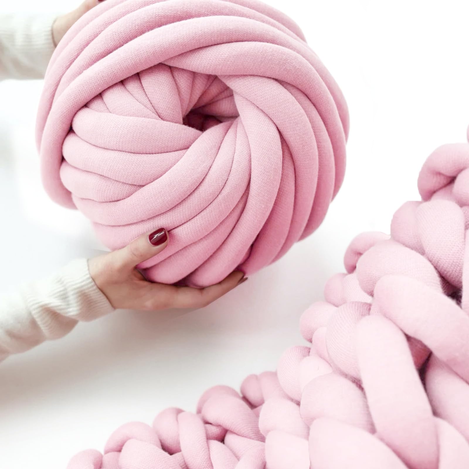Amazon.com: Arm Knitting Yarn for Chunky Yarn Giant Tubular