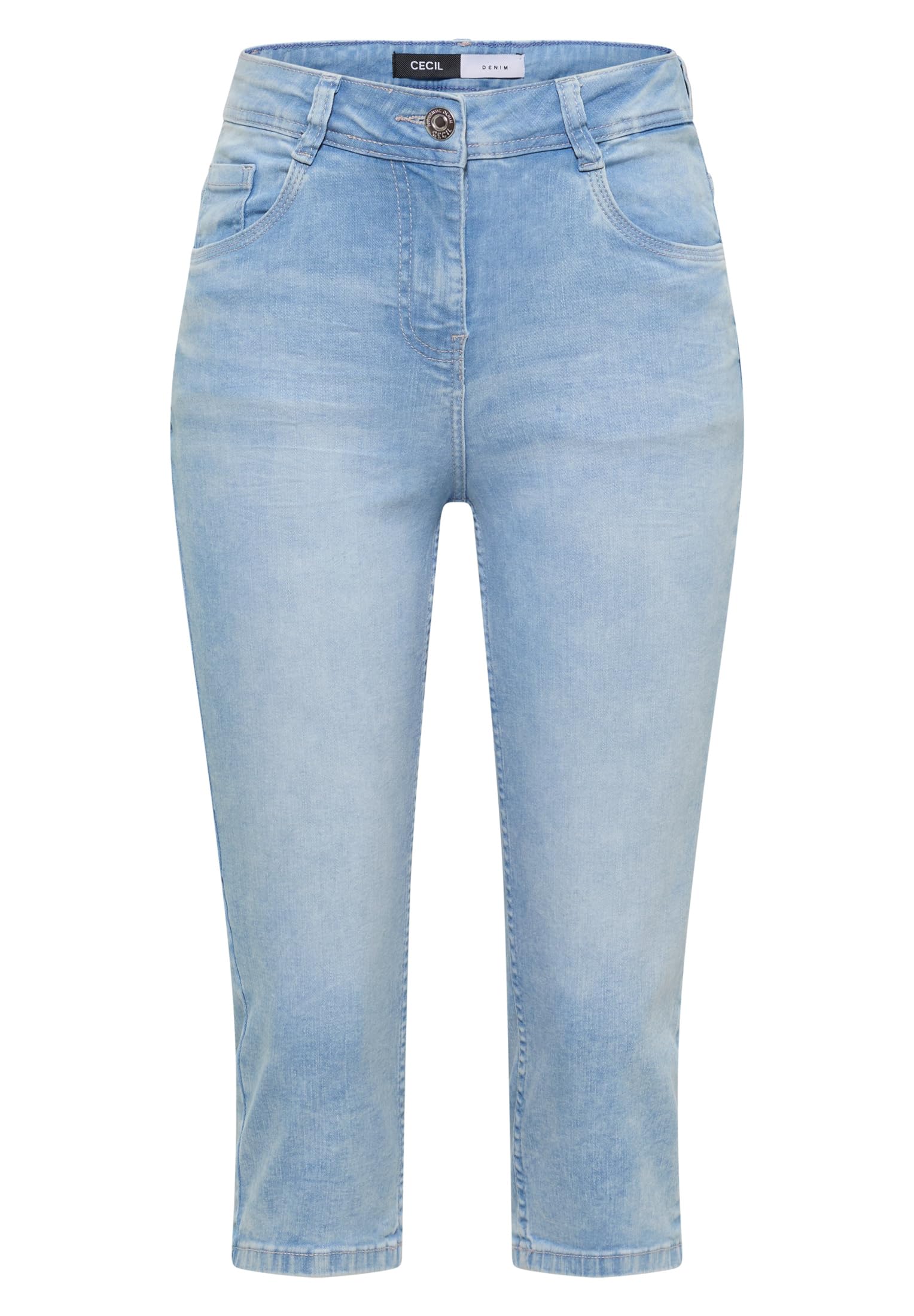 Cecil Damen Slim Leg Capri Jeans 3818496